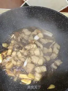 Make The eggs burn the meat step 6