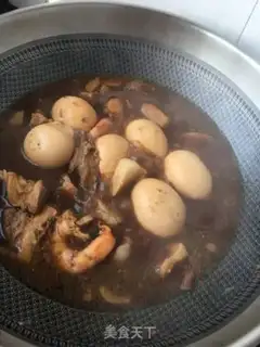 Make Seafood pork halogens step 21
