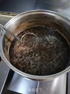 Make Black powdered sugar step 4