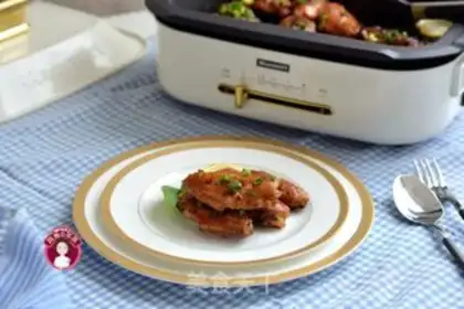 Make Steam chicken wings step 6