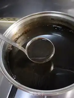 Make Black powdered sugar step 6