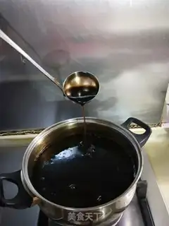 Make Black powdered sugar step 7
