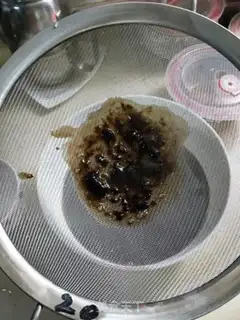 Make Black powdered sugar step 8