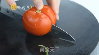 Make ♪ ♪ West blue bouquet ketchup noodles ♪ step 1
