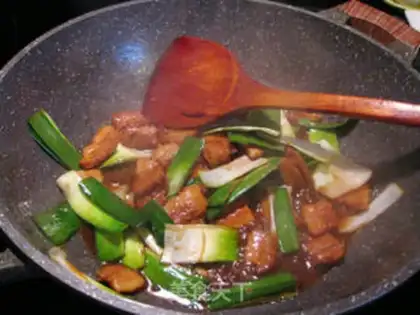 Make Five flowers with garlic step 11