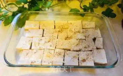 Make Roasted garlic tofu step 2