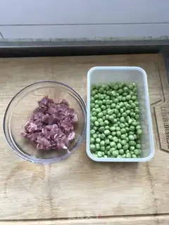Make Peas beef step 0