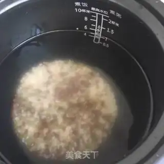 Make Twin bean rice congee step 2