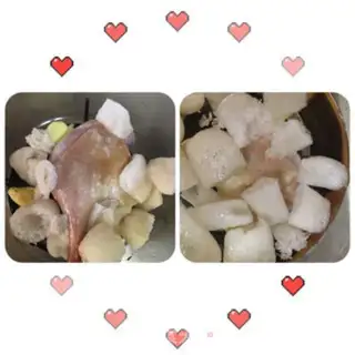 Make Potato duck soup step 1