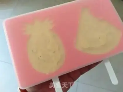 Make Pistol mango popsicles step 11