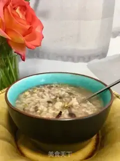 Make Twin bean rice congee step 6