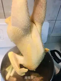 Make Zero-cooked white chicken step 4