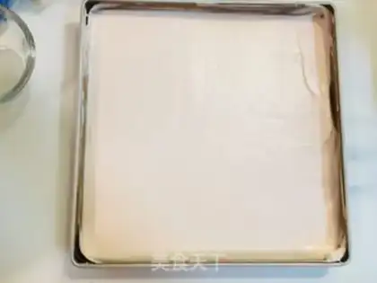 Make Strawberry Angel roll step 6