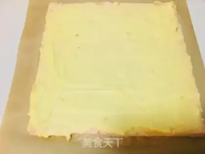 Make Strawberry Angel roll step 8