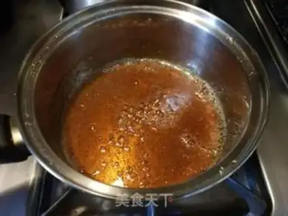 Make Caramel roast pudding step 1
