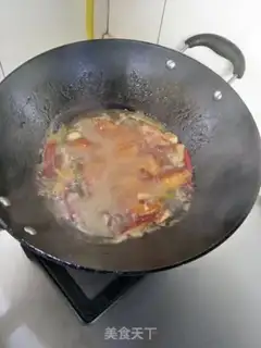 Make Red-burned chicken wings step 7