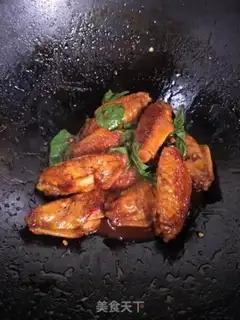 Make Red-burned chicken wings step 9