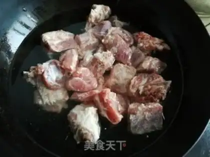 Make Red burn ribs step 0