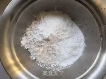 Make Egg sausage powder step 1