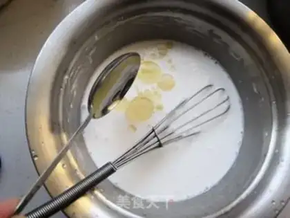 Make Egg sausage powder step 4