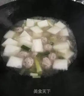 Make Porkball soup step 5