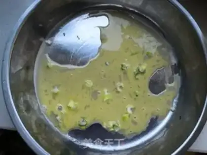 Make Egg sausage powder step 15