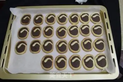 Make Double roll of cookies step 19