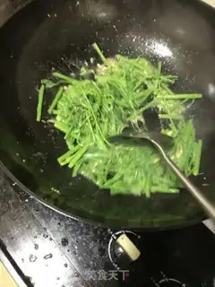 Make Pumpkin with garlic step 2