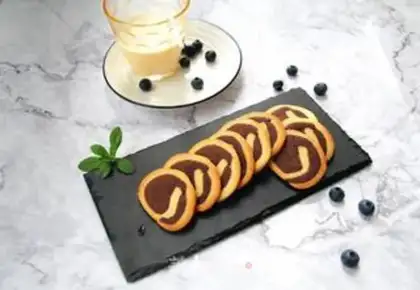 Make Double roll of cookies step 20