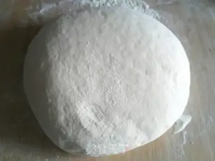 Make Spinach buns step 1