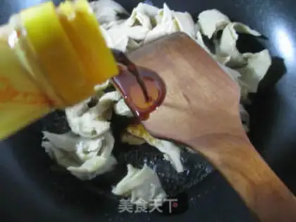 Make Pyre radish dry noodles step 2