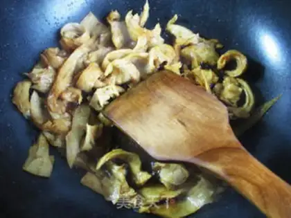 Make Pyre radish dry noodles step 3