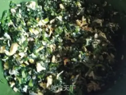 Make Spinach buns step 9