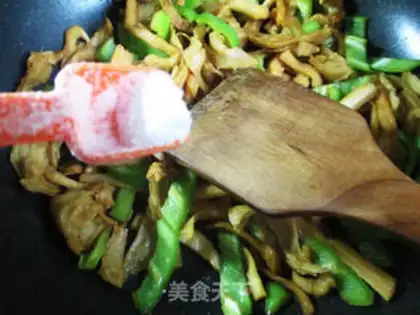 Make Pyre radish dry noodles step 6