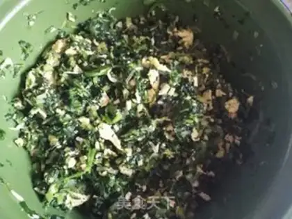 Make Spinach buns step 10