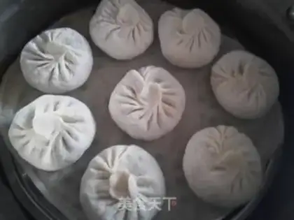 Make Spinach buns step 14