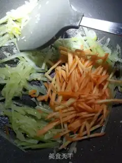 Make Garlic omelet rice step 17