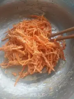 Make Carrot eggcake step 5
