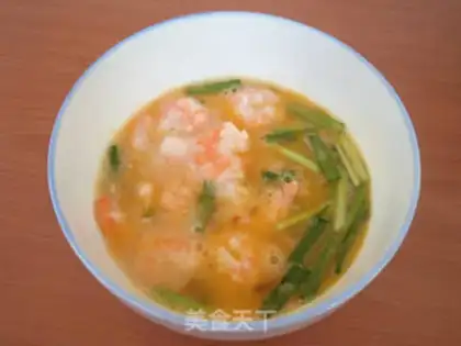 Make Shrimp fried eggs step 6