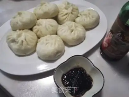 Make Spinach buns step 20
