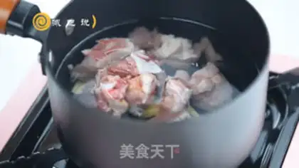 Make Porridge and pork soup step 2