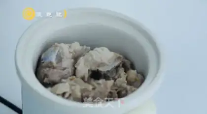 Make Porridge and pork soup step 4