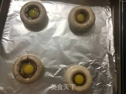 Make Roast mushroom quail eggs step 3