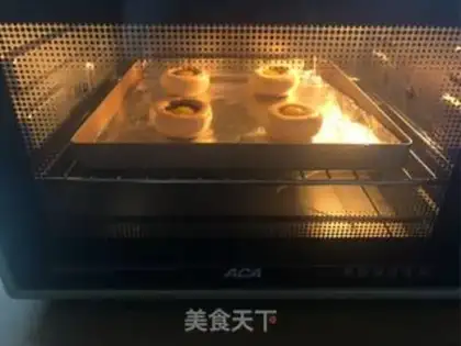 Make Roast mushroom quail eggs step 4