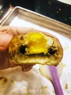 Make Roast mushroom quail eggs step 7