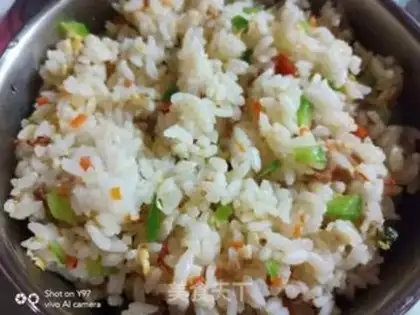 Make Egg fried rice step 8