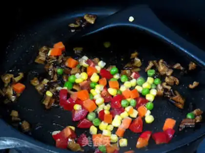 Make quinoa mushroom pepperoni step 11