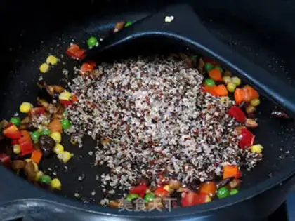 Make quinoa mushroom pepperoni step 12