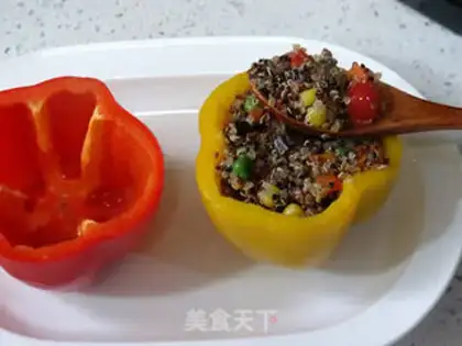 Make quinoa mushroom pepperoni step 13