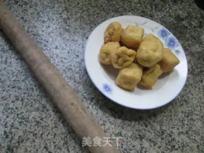 Make Tofu-burned Iron Stick Mt step 0